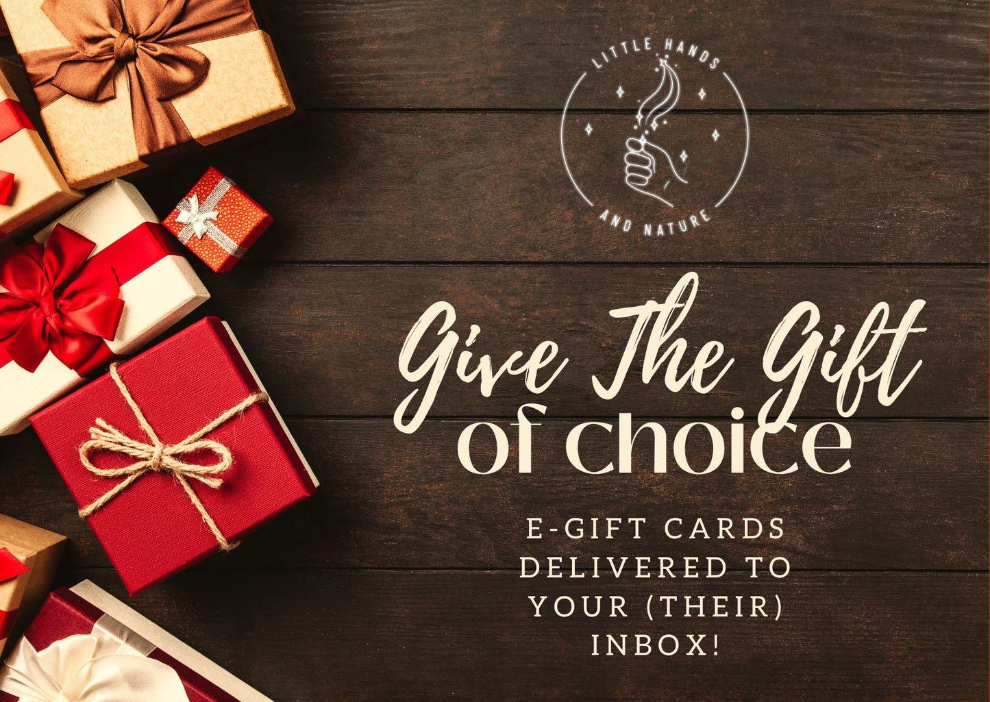 Little Hands And Nature Gift Card