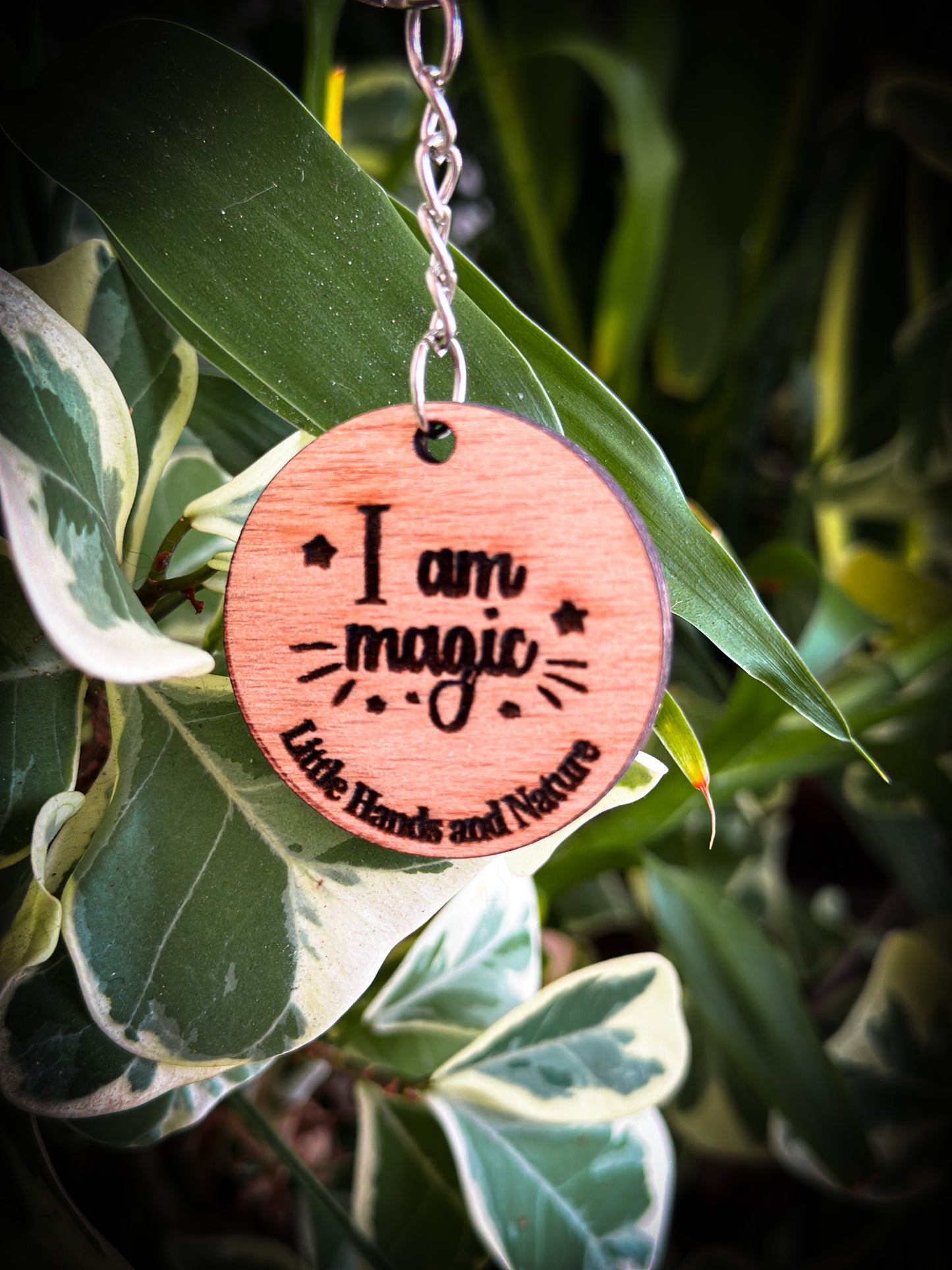 I Am Magic Key-charm