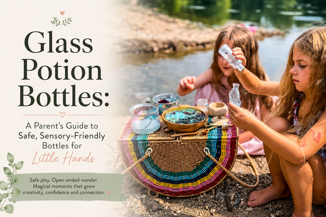 Glass Potion Bottles: A Parent’s Guide to Safe, Sensory-Friendly Bottles for Little Hands