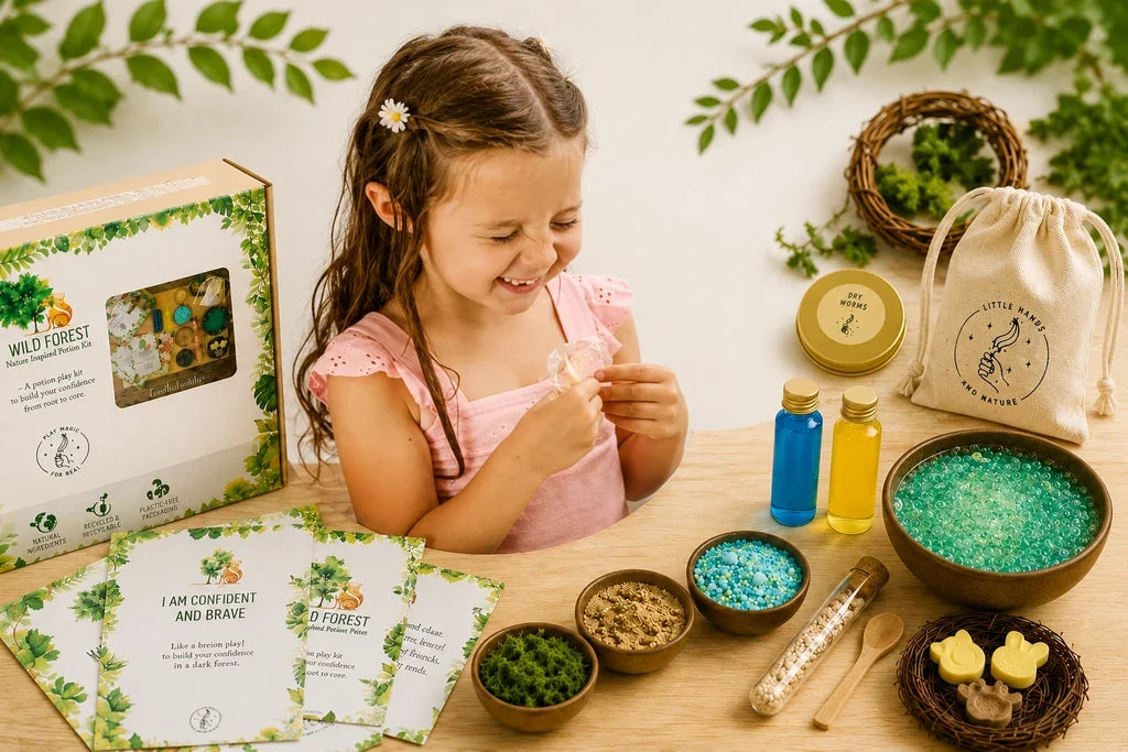 Non Toxic Sensory Play Materials for Little Hands