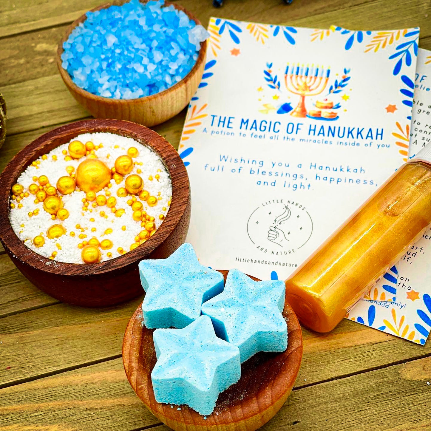 The Magic of Hanukkah Pouch