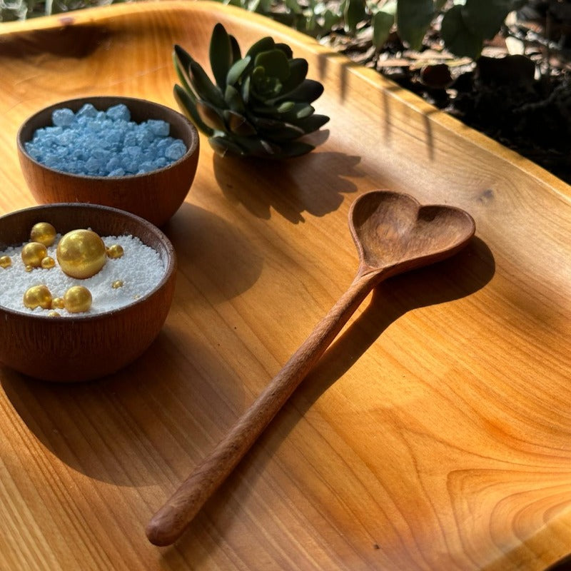 Heart Shaped Wooden Spoon
