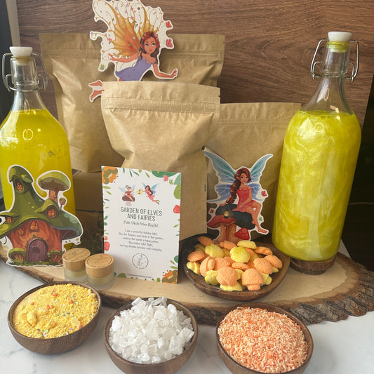 Garden Of Elves And Fairies Potion Party Kit