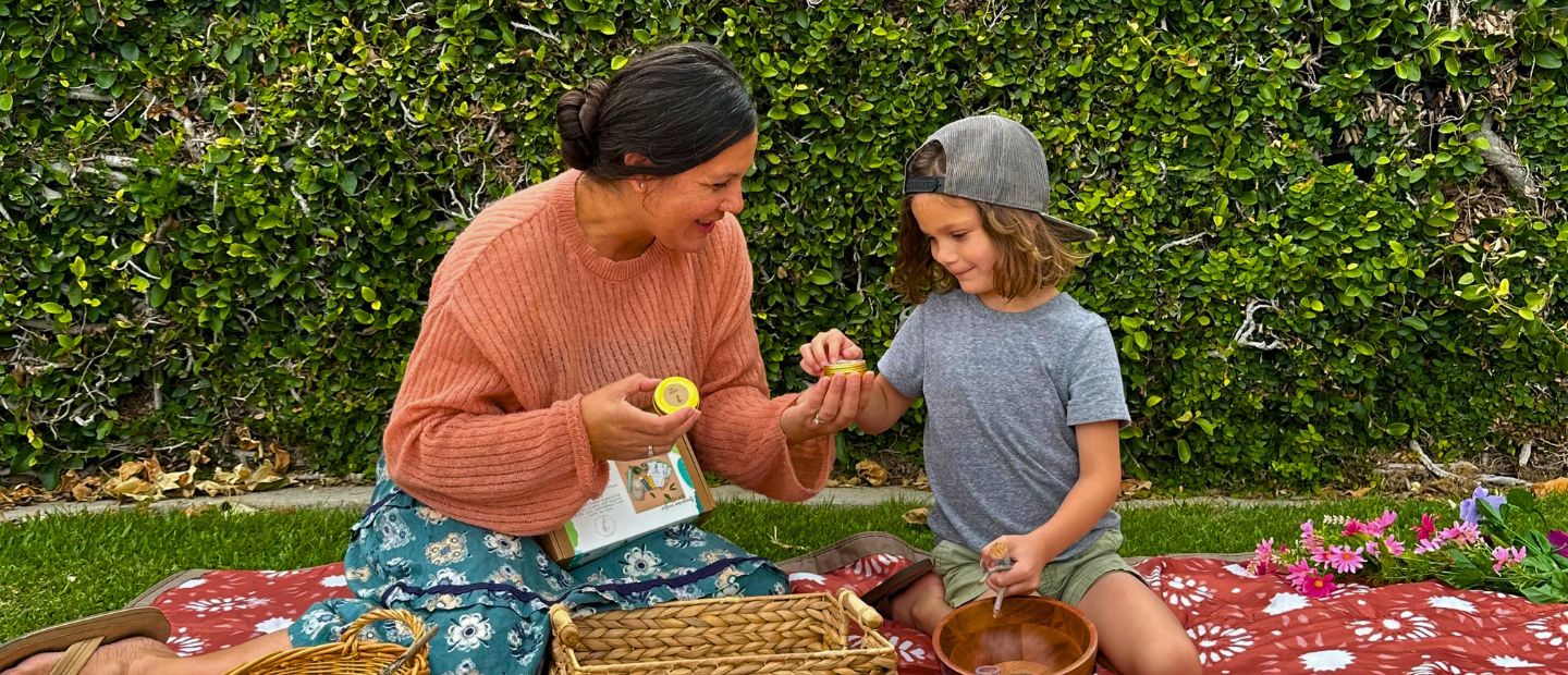 Mindful Potion Play Kits invite children to play, imagine, and explore through sensory, nature-inspired activities for kids to Cultivate Emotional Connection Through Play