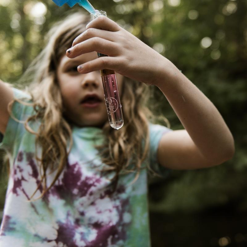 Rainbow Joy Potion Kit for kids with colourful potion ingredients for nature-inspired sensory play and imaginative learning.