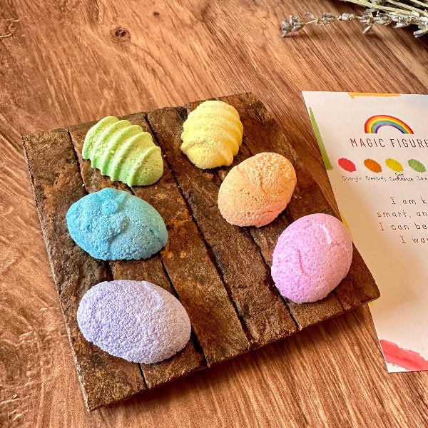 Magic Eggs for kids used in fizzy sensory play and magical potion making